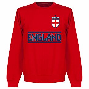 England Team Sweatshirt - Red