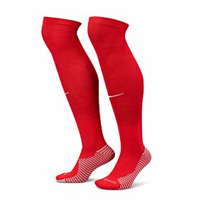 22-23 France Home Socks - Red