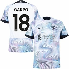 22-23 Liverpool Away Shirt + Gakpo 18 (Premier League)