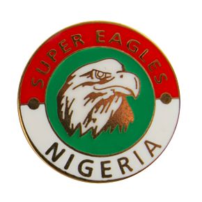 Nigeria Enamel Pin Badge