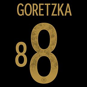 Goretzka 8 (Official Printing) - 22-23 Germany Away