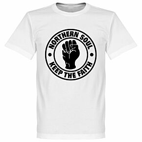 Northern Soul Tee - White