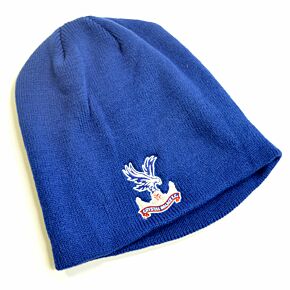 Crystal Palace Knitted Beanie Hat - Royal