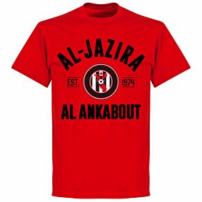 Al-Jazira Established T-shirt - Red