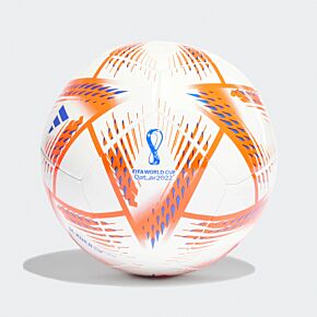 Qatar 2022 Rihla Club Football (Size 5) - White/Red