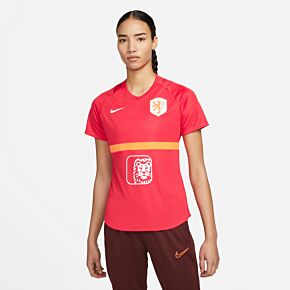 2022 Holland Womens Academy Pro Training Shirt - Red/Orange