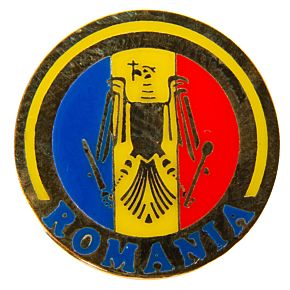 Romania Enamel Pin Badge