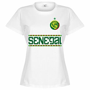 Senegal Team Women's T-shirt - White