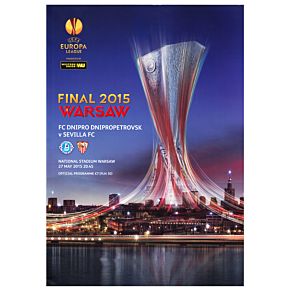 2015 UEFA Europa League Final Program