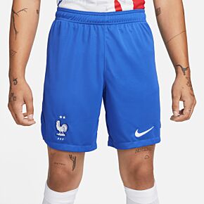 22-23 France Away Shorts - Royal