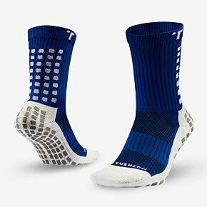 Trusox Mid-Calf Thin 2.0 Professional Socks - Royal/White