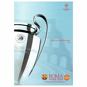 2009 Champions League Final Official Program