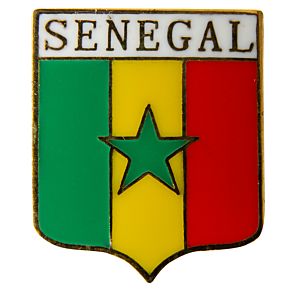 Senegal Enamel Pin Badge