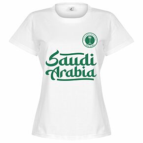 Saudi Arabia Team Women's T-shirt - White